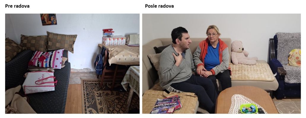 From Carrying Buckets of Well Water to Having a Bathroom at Home: A New Beginning for Dragana and Her Son