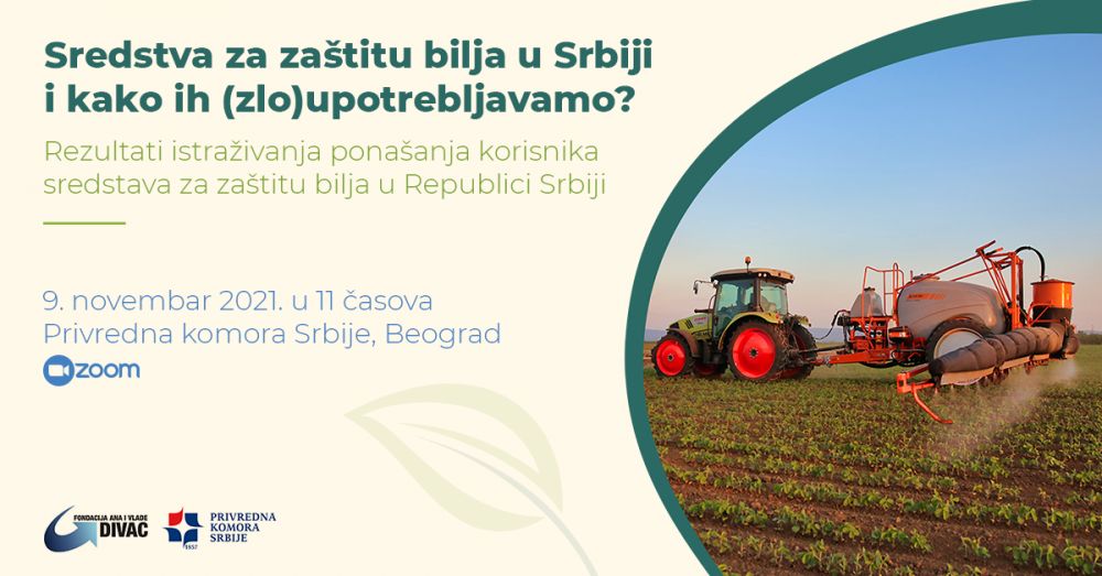 Online panel: Sredstva za zaštitu bilja u Srbiji i kako ih (zlo)upotrebljavamo?