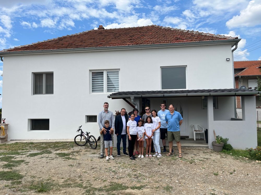 Renovated House for the Four-Member Đokić Family in Batulovce near Vlasotince