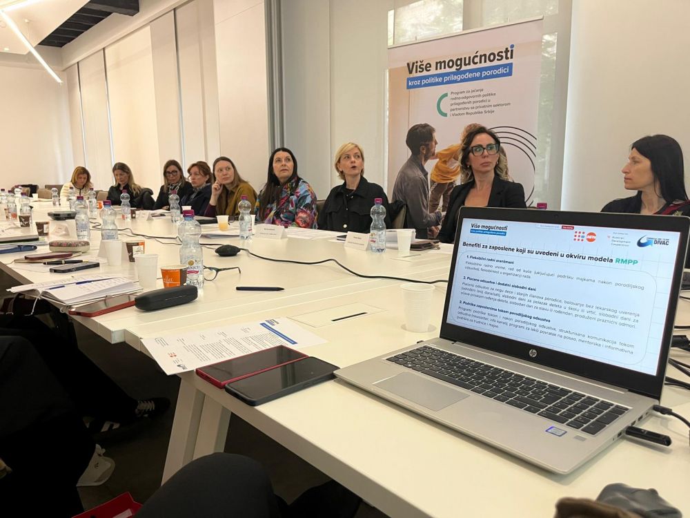 Model „Radno mesto prilagođeno porodici" predstavljen u Privrednoj komori Srbije
