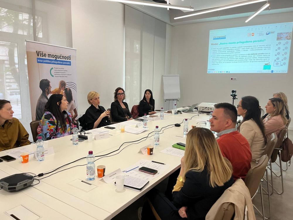 Model „Radno mesto prilagođeno porodici" predstavljen u Privrednoj komori Srbije