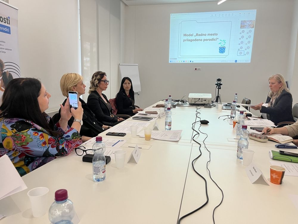 "Family-Friendly Workplace" Model Presented at the Serbian Chamber of Commerce