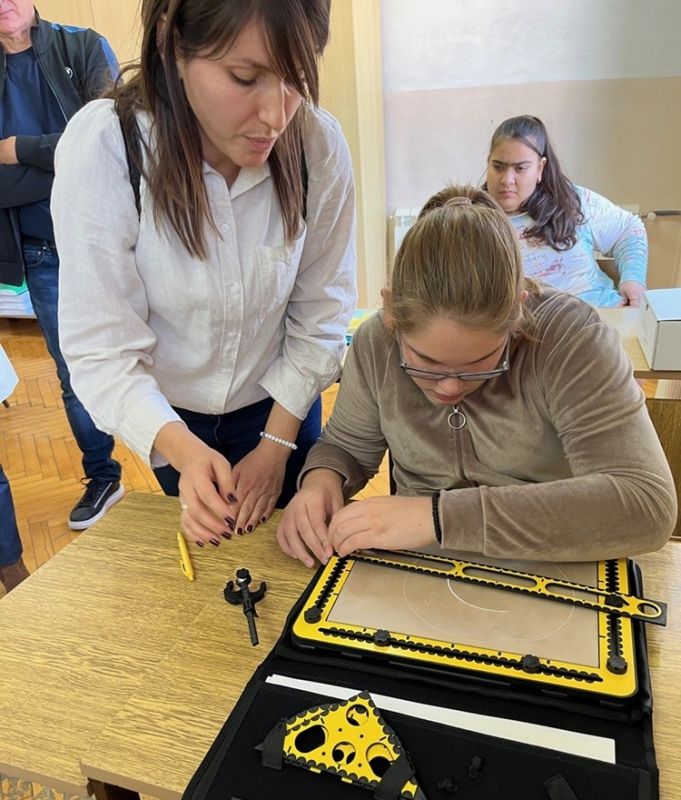 Modern Equipment for Students with Visual Impairments in Zemun