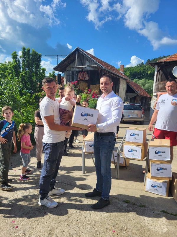 Aid packages for 100 families in Svrljig, including those affected by the flood