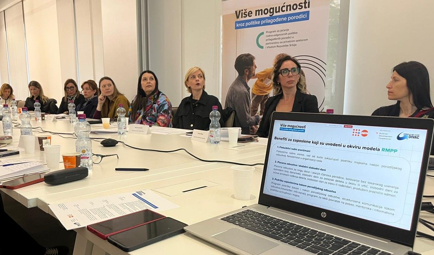 Model „Radno mesto prilagođeno porodici